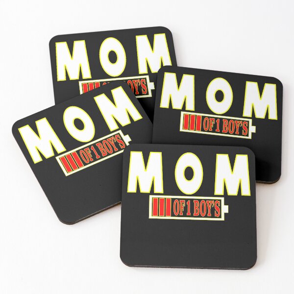 Item preview, MOM OF 1 BOY'S  designed and sold by roro2020.