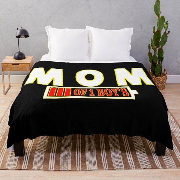 Item preview, MOM OF 1 BOY'S  designed and sold by roro2020.