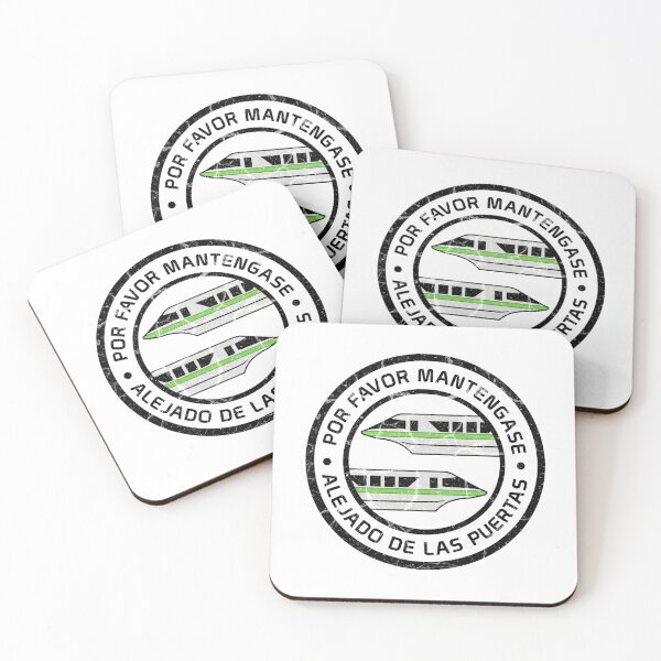 Item preview, MonorailPorFavorDistressedGreen designed and sold by WDWretro.