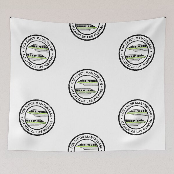 Item preview, MonorailPorFavorDistressedLime designed and sold by WDWretro.
