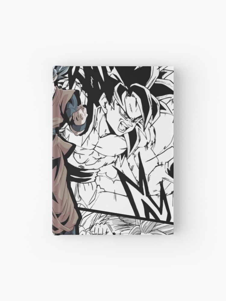 Goku ss4 Dragon Ball GT Super Saiyan Warrior Manga Version | Art Board Print