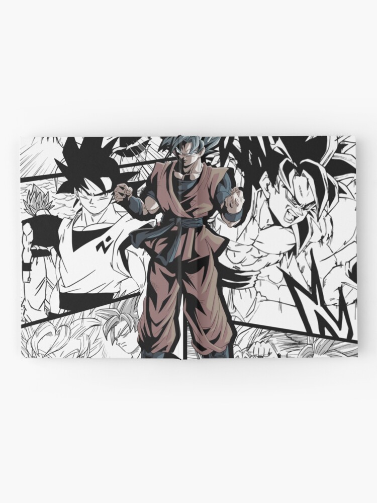 Goku ss4 Dragon Ball GT Super Saiyan Warrior Manga Version | Art Board Print