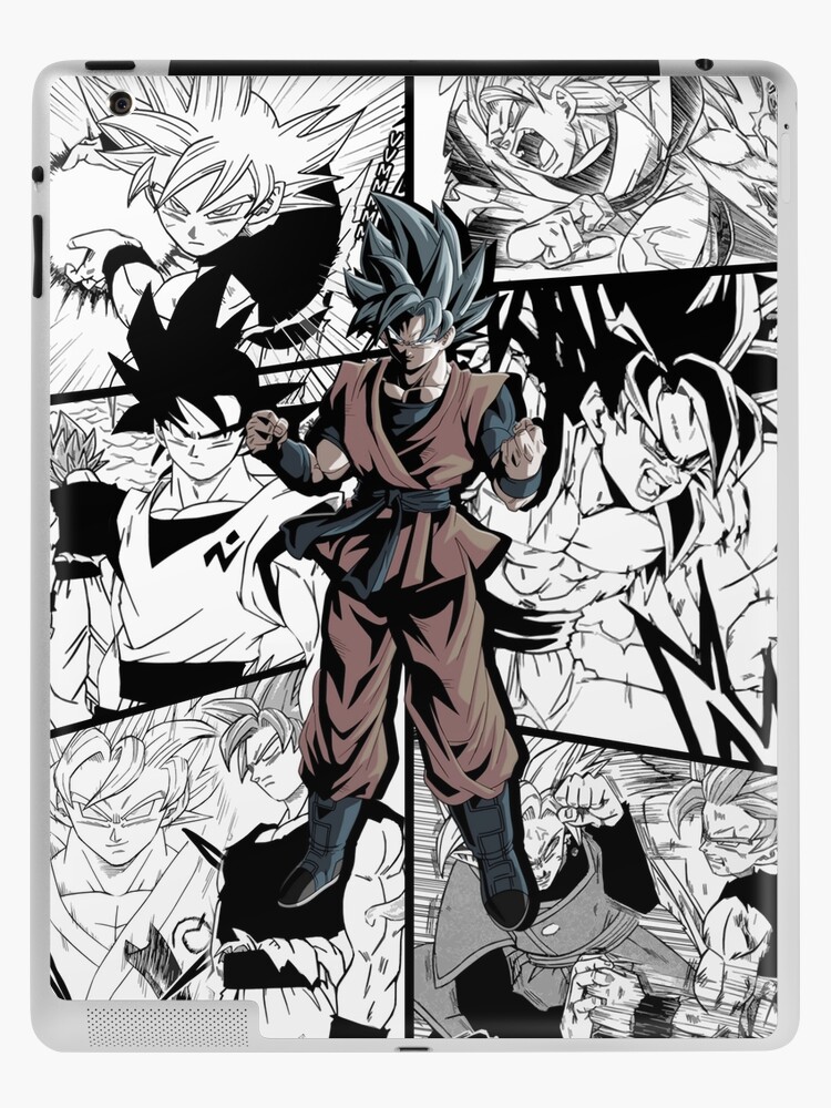 Goku ss4 Dragon Ball GT Super Saiyan Warrior Manga Version | iPad Case &  Skin