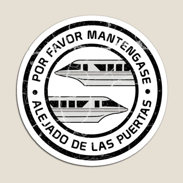 Aperçu de l'œuvre MonorailPorFavorArgent vieilli créée et vendue par WDWretro.
