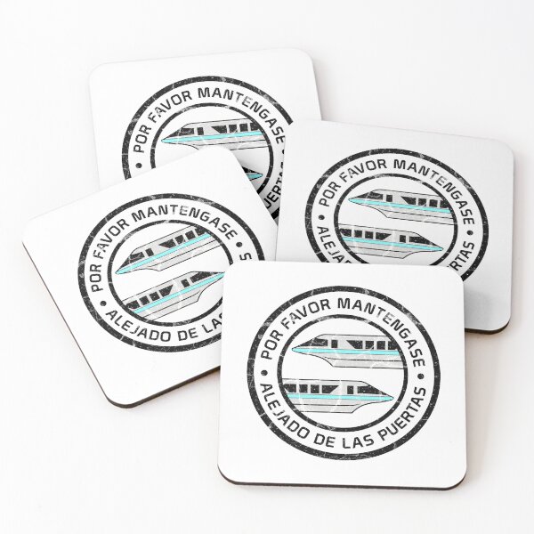 Item preview, MonorailPorFavorDistressedTeal designed and sold by WDWretro.