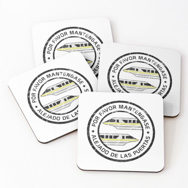 Item preview, MonorailPorFavorDistressedYellow designed and sold by WDWretro.