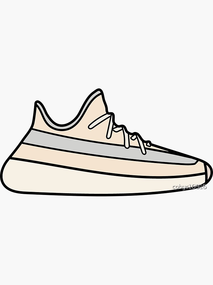 Adidas Yeezy Boost 350 v2 “Linen” Illustration