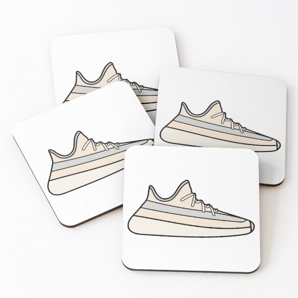 Item preview, Adidas Yeezy Boost 350 v2 “Linen” Illustration designed and sold by cobyc10916.