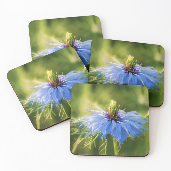 Item preview, #173 Love In A Mist Blue Flower - Nigella damascena designed and sold by phutball.
