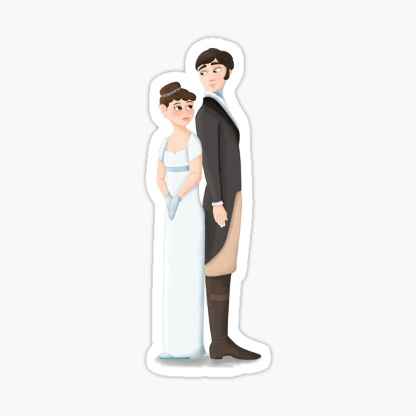 Item preview, Elizabeth And Darcy designed and sold by Michelle Valenta.