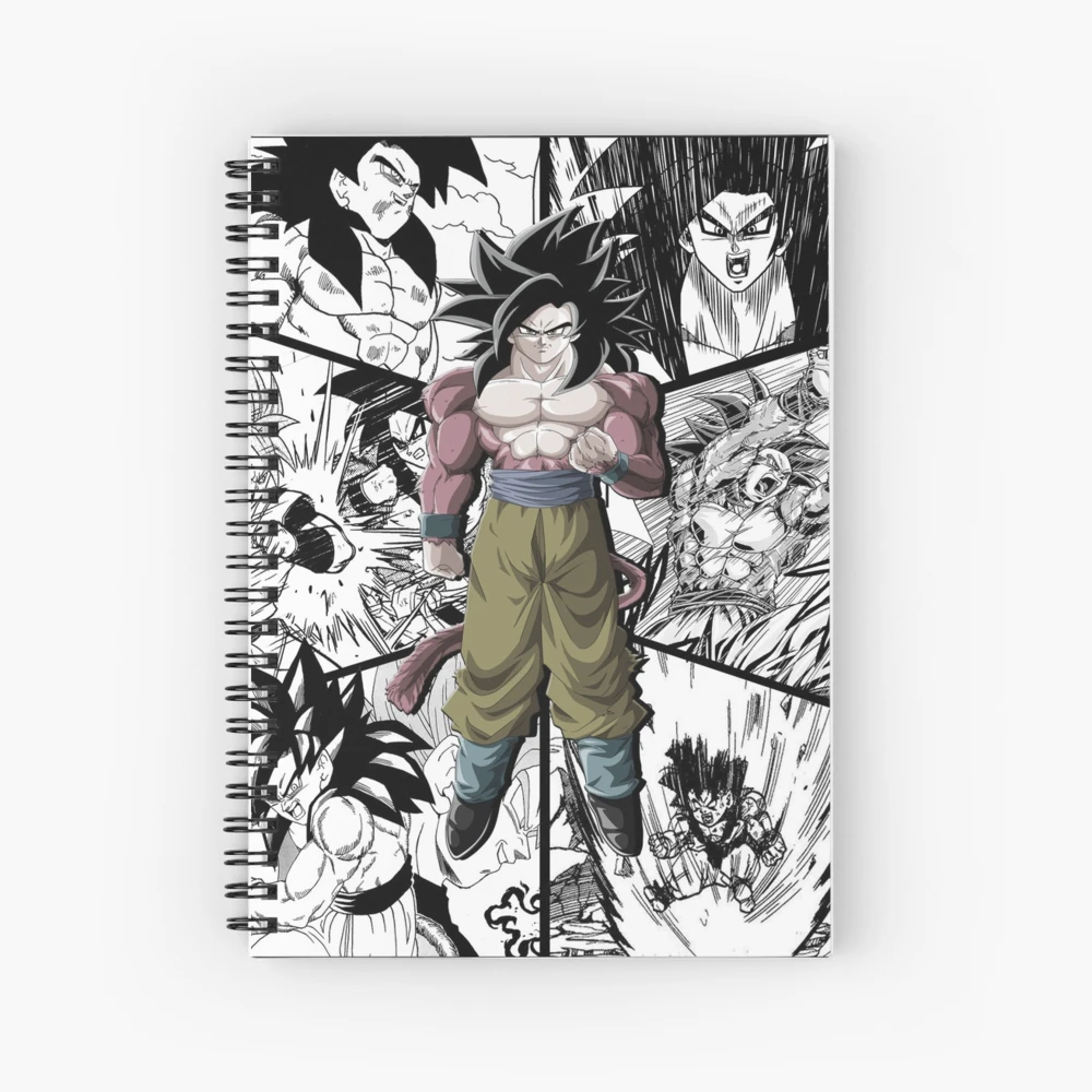 Goku ss4 Dragon Ball GT Super Saiyan Warrior Manga Version | Art Board Print