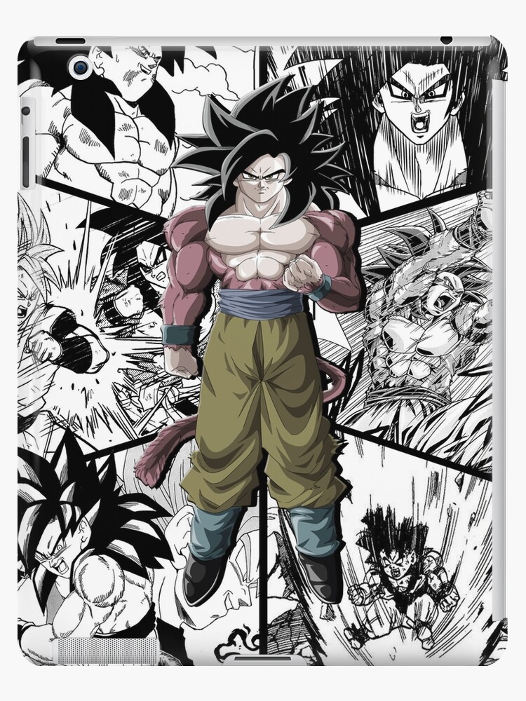 Goku and Vegeta SSJ4 DBGT  iPad Case & Skin for Sale by Anime and