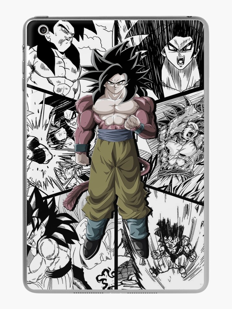 Goku ss4 Dragon Ball GT Super Saiyan Warrior Manga Version | Art Board Print