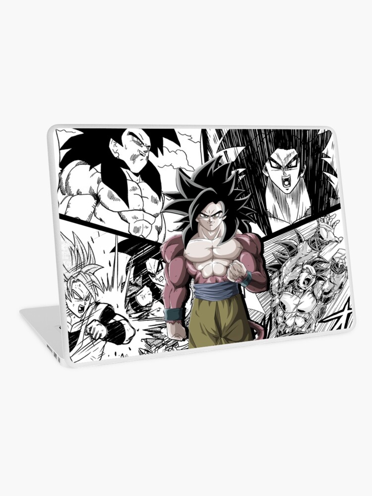 Goku ss4 Dragon Ball GT Super Saiyan Warrior Manga Version | iPad Case &  Skin