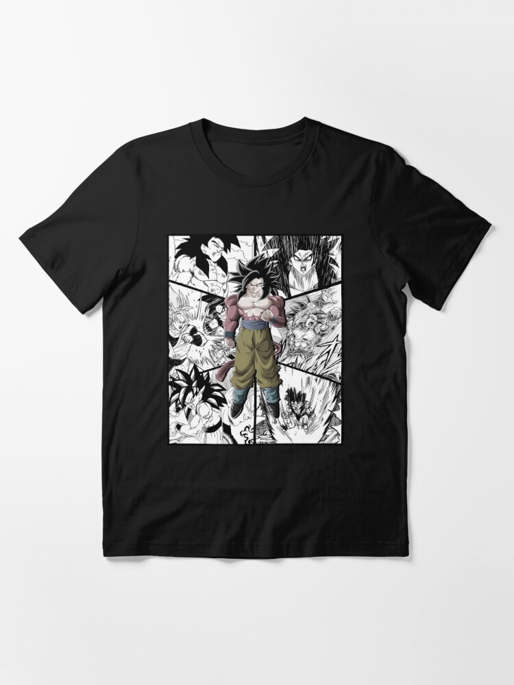 Goku ss4 Dragon Ball GT Super Saiyan Warrior Manga Version | Art Board Print