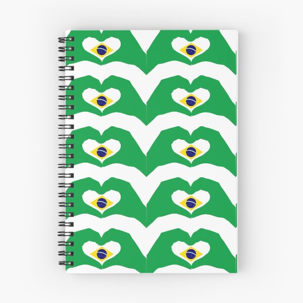 Item preview, We Heart Brazil Patriot Flag Series designed and sold by Carbon-Fibre Media.