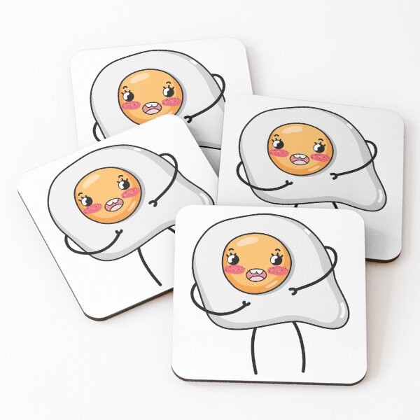 Item preview, Kawaii Cute Fried Egg designed and sold by AnastasiaDesign.