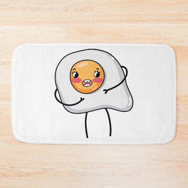 Item preview, Kawaii Cute Fried Egg designed and sold by AnastasiaDesign.