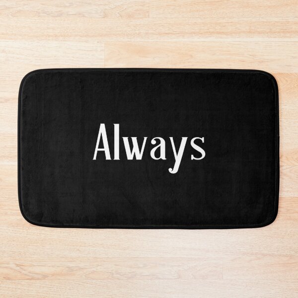 Item preview, Always (Black) designed and sold by quoteedesigns.