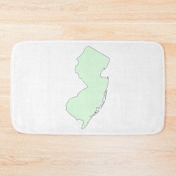 Item preview, Green Pastel New Jersey State Sticker designed and sold by rossandrews.