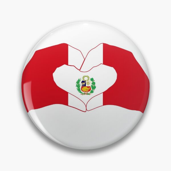 Item preview, We Heart Peru Patriot Flag Series designed and sold by Carbon-Fibre Media.