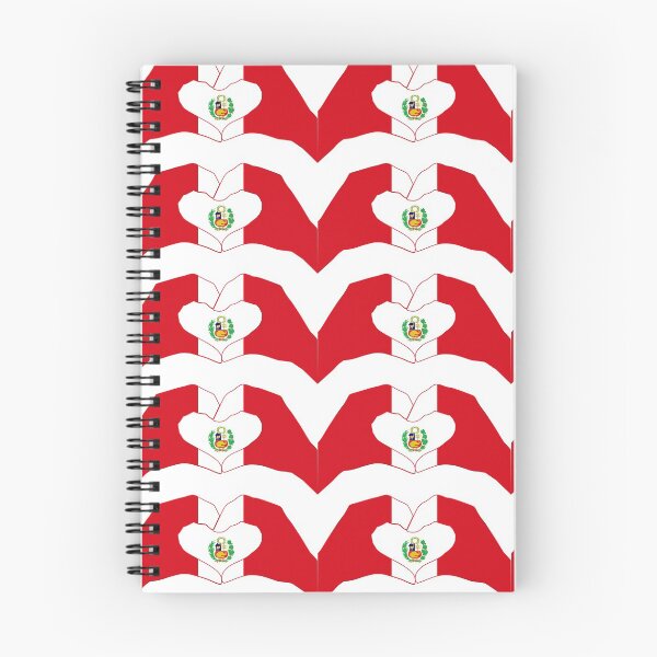 Item preview, We Heart Peru Patriot Flag Series designed and sold by Carbon-Fibre Media.