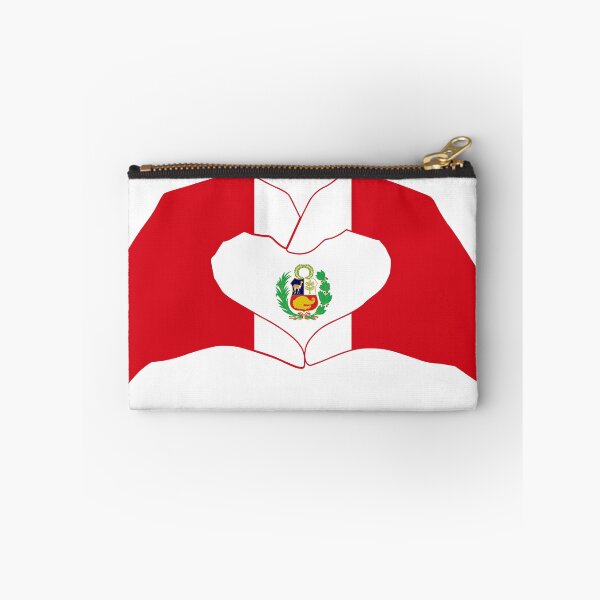 Item preview, We Heart Peru Patriot Flag Series designed and sold by Carbon-Fibre Media.
