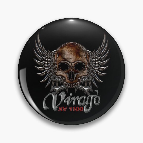 Item preview, Virago XV 1100 skull designed and sold by KlaraBubble.