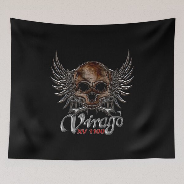 Item preview, Virago XV 1100 skull designed and sold by KlaraBubble.