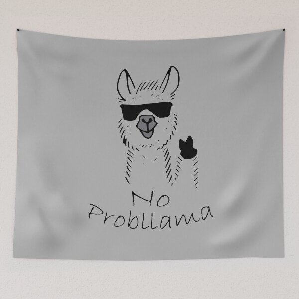 Item preview, Llama No ProbLlama T-shirt, Llama Fanny Mug, Cute Llama Design,  Amazing Gift for Everybody, Llama Inspiration Cute Design, No Probllama Design designed and sold by RedBoyShop.