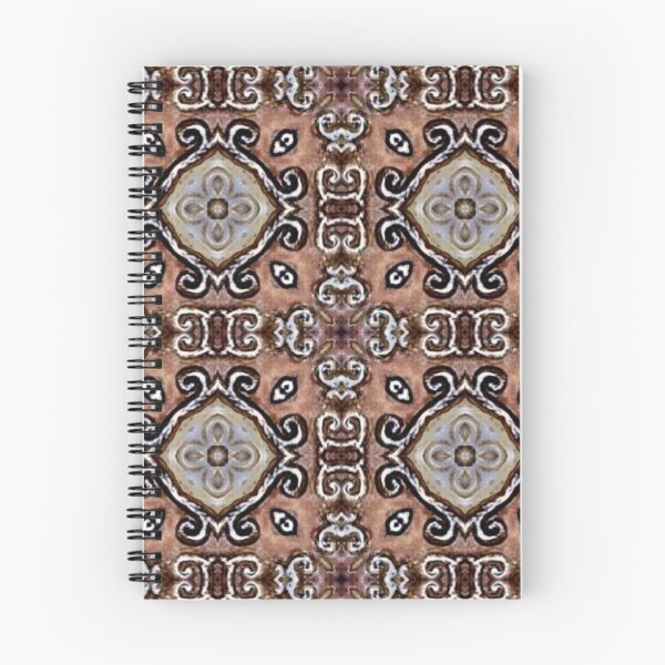 Item preview, Persian Carpet / Patterned Kaleidoscope Print / Peach Pattern  designed and sold by artenvironments.
