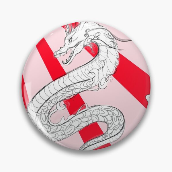 Item preview, Pink aesthetic japanese pop dragon waves  designed and sold by sheetheleo.