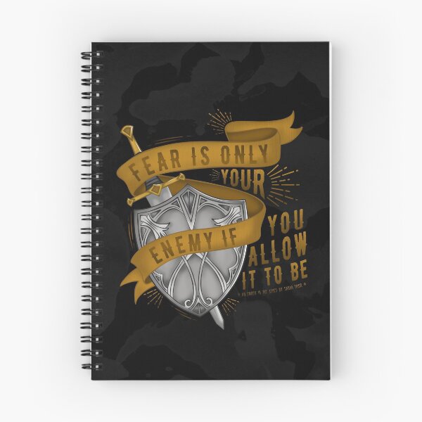 Item preview, "Fear Is Only Your Enemy..." | An Ember in the Ashes designed and sold by Zulfa Begum.