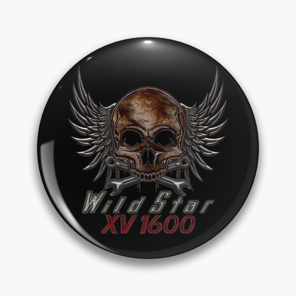 Item preview, Wild Star XV 1600 skull designed and sold by KlaraBubble.