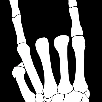 Artwork thumbnail, Devil Horn Hand by RavickPablo