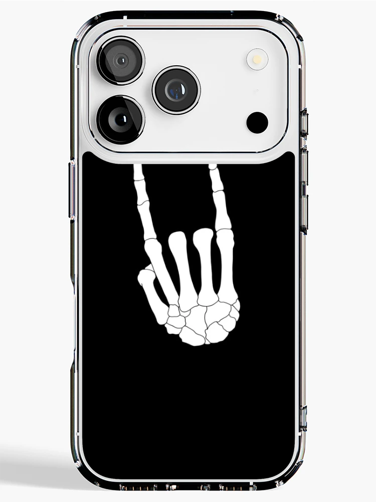Thumbnail 1 of 5, iPhone Case, Devil Horn Hand designed and sold by RavickPablo.
