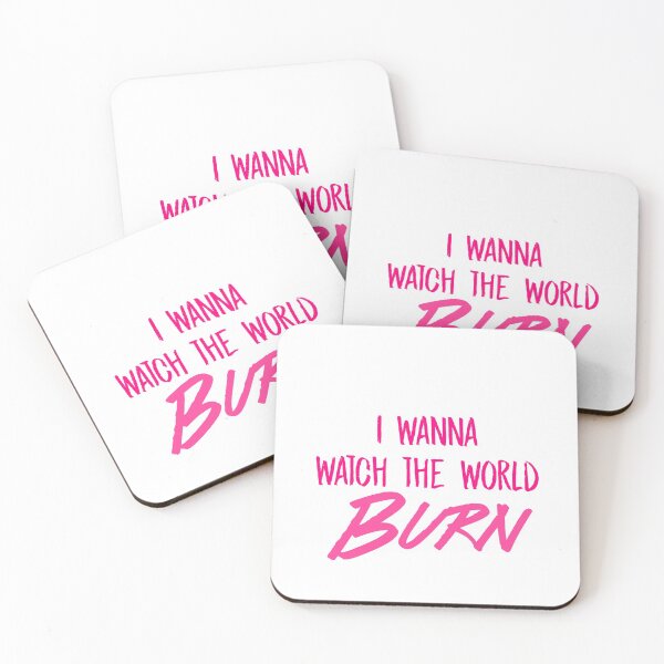 Item preview, World Burn - Broadway Musical Sticker Quote designed and sold by Brooke’s Broadway Stickers.