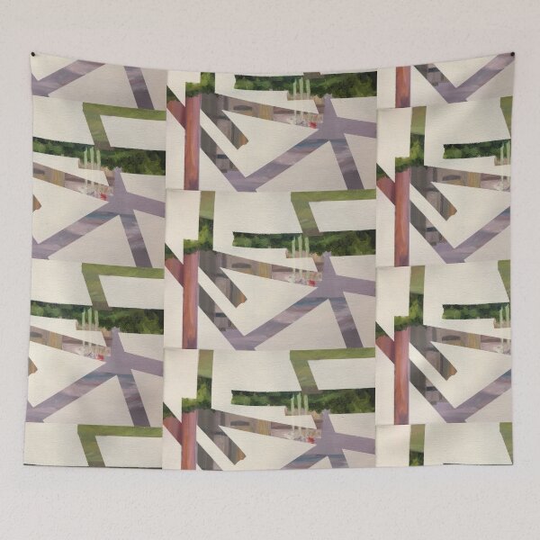 Item preview, Flags Turned Abstract designed and sold by Cassidyart.