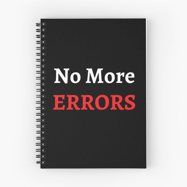 Item preview, No More Errors - Best Funny Programmer Gift designed and sold by sviatos.
