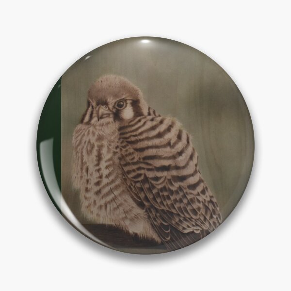Artikelvorschau, Kestrel Hawk Pyrographie und Airbrush-Kunst entworfen und verkauft von PyrographyME.