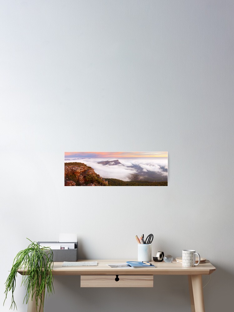 Thumbnail 2 of 3, Poster, Redmans Bluff, Grampians National Park, Australia designed and sold by Chockstone.