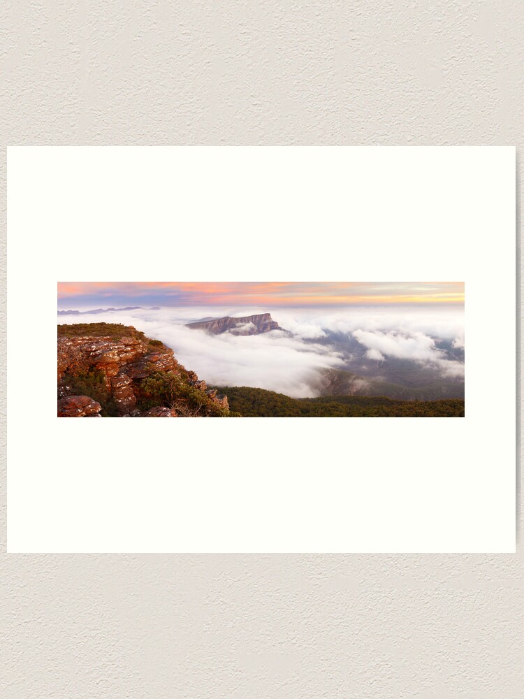 Thumbnail 1 of 3, Art Print, Redmans Bluff, Grampians National Park, Australia designed and sold by Chockstone.