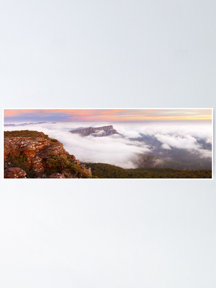 Thumbnail 1 of 3, Poster, Redmans Bluff, Grampians National Park, Australia designed and sold by Chockstone.