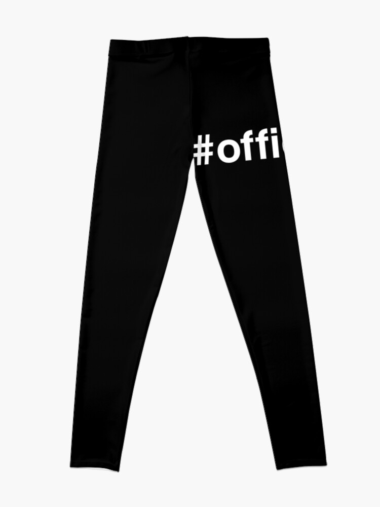 Alternate view of Officiant Hashtag #officiant Novelty Gift Leggings