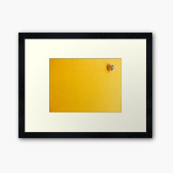 Some like it simple Framed Art Print