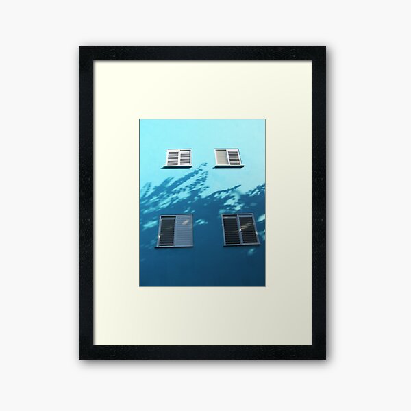 So we talked about the weather Framed Art Print