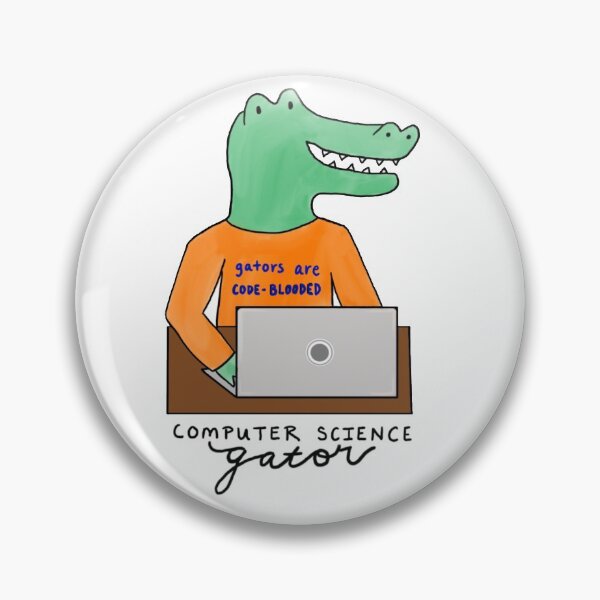 Item preview, Computer Science Gator designed and sold by swampmami.