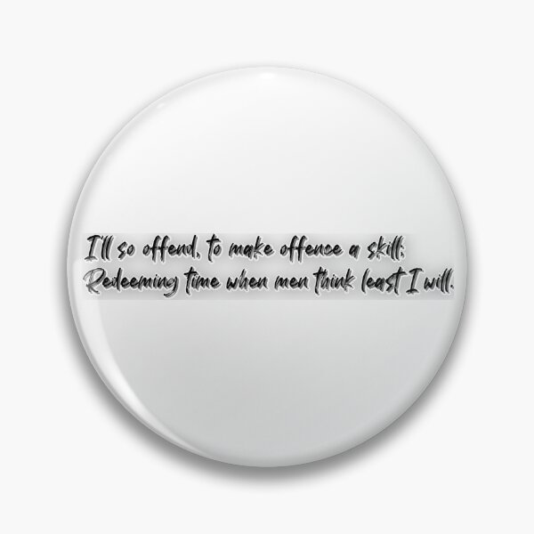 Item preview, Shakespeare Henry IV i Prince Hal  designed and sold by fandoms33.
