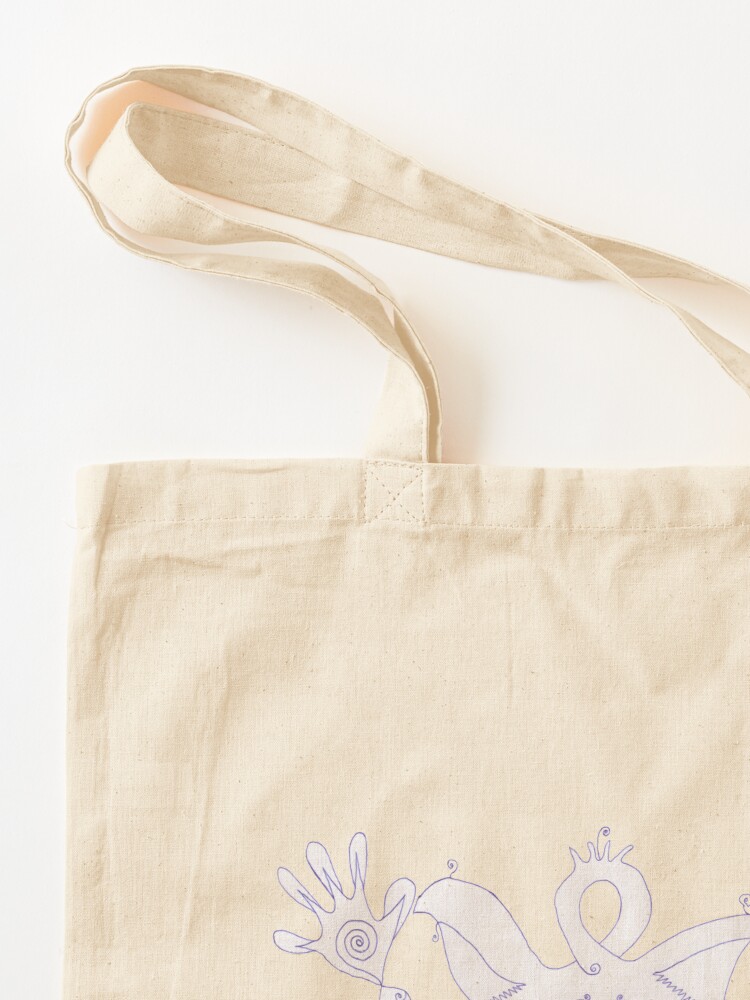 Alternate view of M.I. #17 |☽| Curly Bloboy Tote Bag