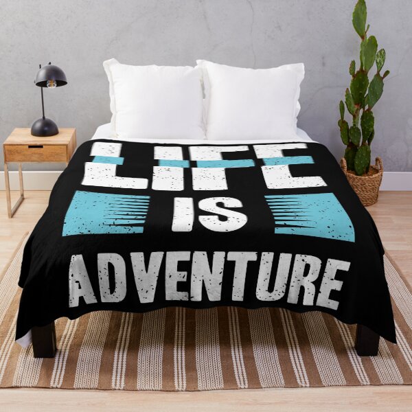 Artikelvorschau, Life Is Adventure entworfen und verkauft von favoritequotes.